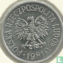 Polen 20 groszy 1981 - Afbeelding 1