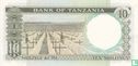 Tanzania 10 Shillings ND (1966) - Image 2