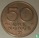 Norvège 50 øre 1980 (avec étoile) - Image 2