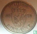 Norvège 1 krone 1955 - Image 1