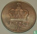 Noorwegen 1 krone 1980 - Afbeelding 1