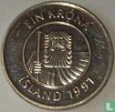 Island 1 Króna 1991 - Bild 1