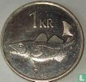 IJsland 1 króna 1991 - Afbeelding 2