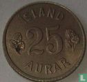 Islande 25 aurar 1967 - Image 2