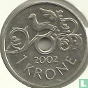 Norway 1 krone 2002 - Image 1