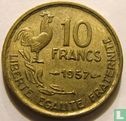 Frankrijk 10 francs 1957 - Afbeelding 1