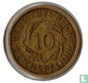 Empire allemand 10 reichspfennig 1925 (E) - Image 2