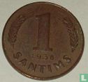 Letland 1 santims 1938 - Afbeelding 1