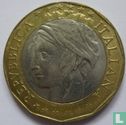Italië 1000 lire 1997 (type 2) - Afbeelding 2