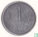 Bohemen en Moravië 1 koruna 1944