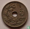 Belgique 5 centimes 1927 (FRA - type 1) - Image 2