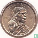 United States 1 dollar 2009 (D) "Native American - Planting corn" - Image 1
