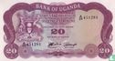 Uganda 20 Shillings ND (1966) - Image 1