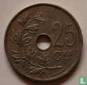 Belgium 25 centimes 1913 (FRA) - Image 2