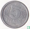 GDR 5 pfennig 1980 - Image 1