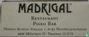 Madrigal Restaurant Piano bar - Afbeelding 1