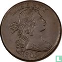 United States 1 cent 1805 - Image 1