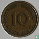 Duitsland 10 pfennig 1949 (G) - Afbeelding 2
