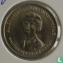 Thailand 1 baht 1975 (BE2518) "75th Birthday of King's Mother" - Afbeelding 2