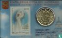 Vaticaan 50 cent 2011 (stamp & coincard n°1) - Afbeelding 1
