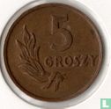 Pologne 5 groszy 1949 (bronze) - Image 2