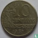 Brazil 10 centavos 1967 - Image 1