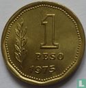 Argentinië 1 peso 1975 - Afbeelding 1