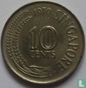 Singapore 10 cents 1970 - Image 1