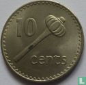 Fiji 10 cents 1969 - Image 2
