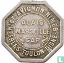 Provence region 25 centimes 1921 (aluminum - type 1) - Image 2