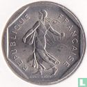 Frankrijk 2 francs 1994 (dolfijn) - Afbeelding 2