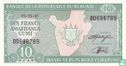 Burundi 10 Francs 1997 - Afbeelding 1