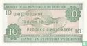 Burundi 10 Francs 1997 - Afbeelding 2