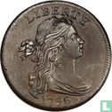États-Unis 1 cent 1796 (Draped bust - type 1) - Image 1