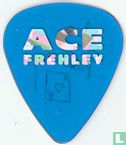 Ace Frehley gitaarplectrum transparant blauw - Image 2