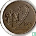 Tchécoslovaquie 2 koruny 1976 - Image 2