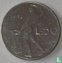 Italië 50 lire 1982 - Afbeelding 1