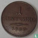 Lombardie-Vénétie 1 centesimo 1822 (V) - Image 1