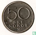 Norwegen 50 Øre 1982 - Bild 2