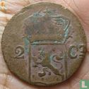 Indes néerlandaises 2 cent 1835 - Image 2