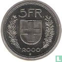 Zwitserland 5 francs 2000 - Afbeelding 1