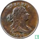 Verenigde Staten ½ cent 1808 - Afbeelding 1