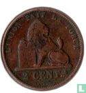 Belgien 2 Centime 1874 (breite Jahre) - Bild 2