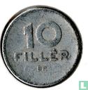 Hongrie 10 fillér 1961 - Image 2