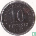 Empire allemand 10 pfennig 1921 (fer) - Image 1