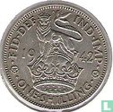 Verenigd Koninkrijk 1 shilling 1942 (Engels)  - Afbeelding 1