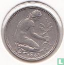 Duitsland 50 pfennig 1968 (F) - Afbeelding 1