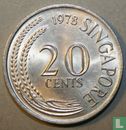 Singapore 20 cents 1978 - Image 1