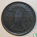 Duitse Rijk 1 rentenpfennig 1924 (J) - Afbeelding 1