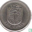 Rhodesien 10 Cent 1975 - Bild 1